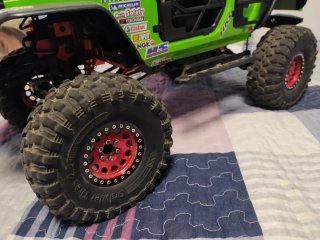 Coche RC Jeep Verde