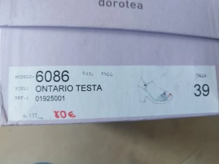 Sandalias Dorotea Piel Talla 39