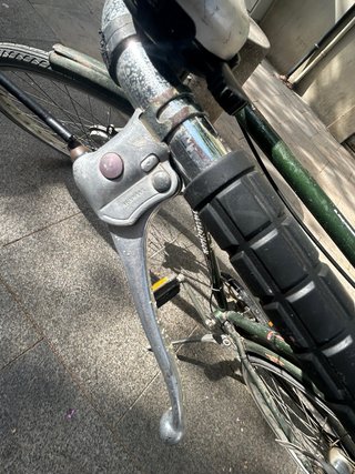 Bicicleta Paseo Retro Verde