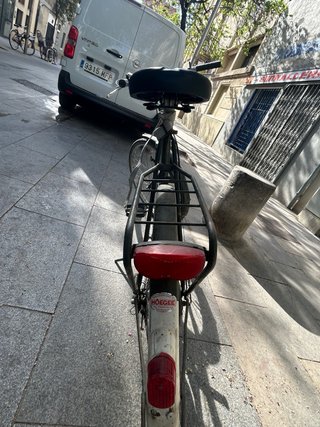 Bicicleta Paseo Retro Verde