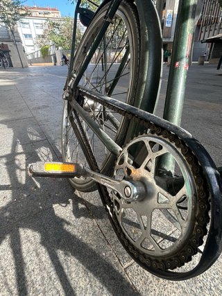 Bicicleta Paseo Retro Verde