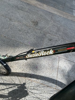 Bicicleta Paseo Retro Verde