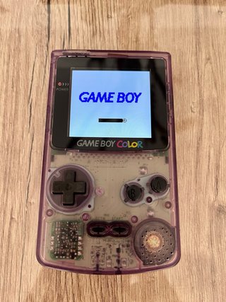 Nintendo Game Boy Color Morado Transparente