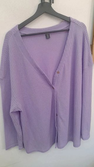 Cardigan Shein Viola Taglia 4XL
