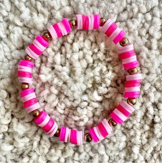 Lote 6 pulseras multicolor
