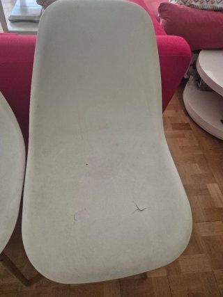 Sillas Ikea Blancas Plástico (3 unidades)