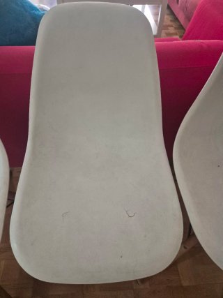 Sillas Ikea Blancas Plástico (3 unidades)