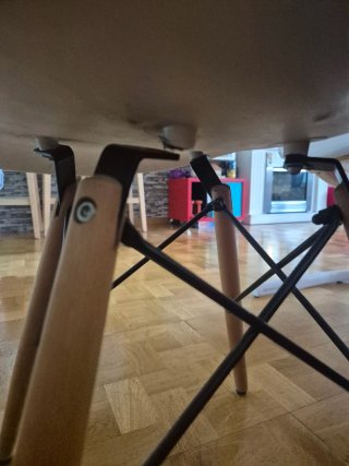 Sillas Ikea Blancas Plástico (3 unidades)