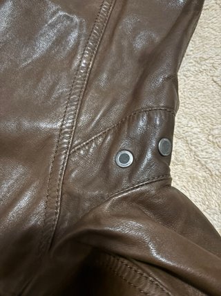 Chaqueta de cuero Massimo Dutti