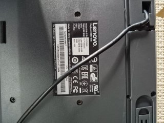 Teclado Lenovo USB Negro