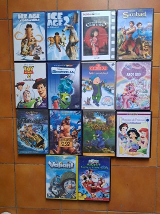 Películas DVD Animadas y Familia