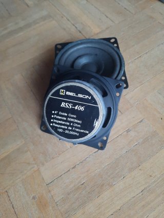 Altavoces Belson BSS-406 4 Doble Cono