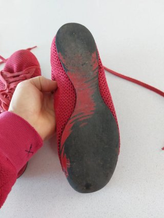 Zapatos de baile rojos hombre talla 42