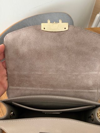 Bolso Furla Gris perla
