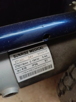 Silla de ruedas eléctrica Quickie