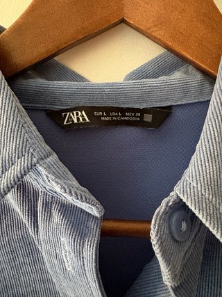 Camisa Zara azul