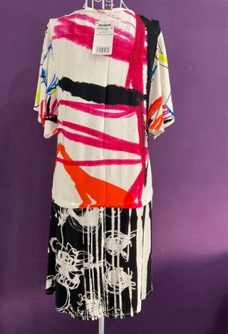 Vestido Desigual Verano Talla L