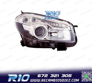 FARO DCH XENON PARA NISSAN QASHQAI 10-14