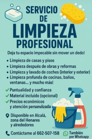 Servicio de limpieza
