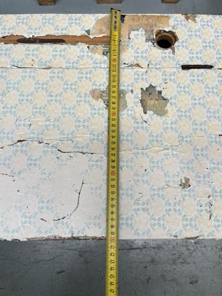 Antiguo pupitre de madera