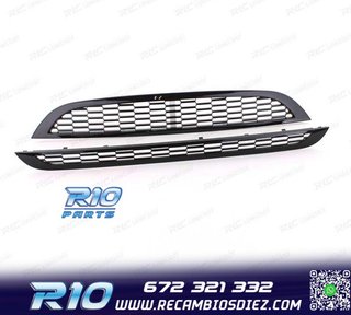 PARRILLA MINI COOPER S 01-06 NEGRO BRILLO