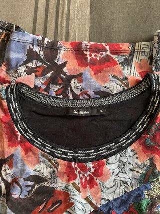 Camiseta Desigual Tirantes Estampado Floral