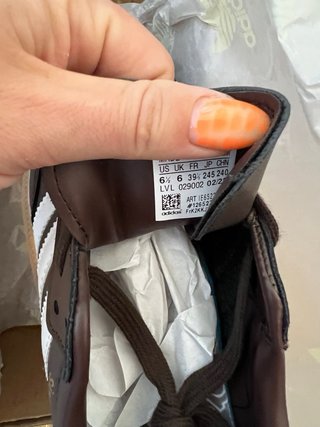 Adidas Samba Marrones y Blancas