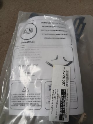 Antirrobo manillar Vespa