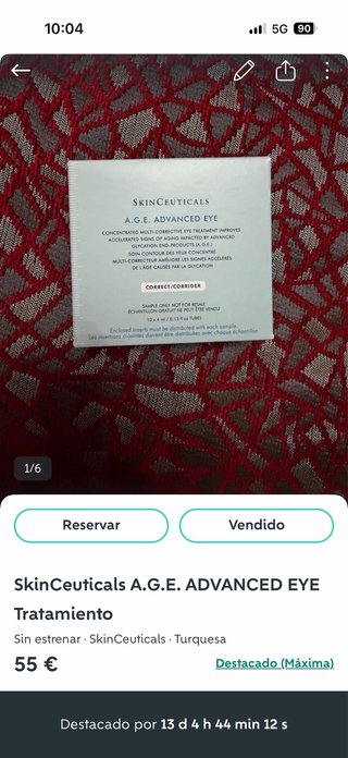 Contorno A.G.E. Advanced Eye RESERVADO