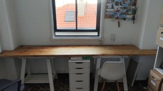 Caballetes Ikea Blanco. 2 unidades.