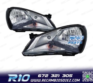 FAROS PARA SEAT MII 11- FONDO NEGRO