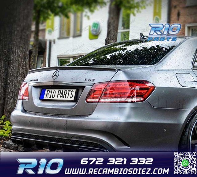 ALERON PESTAÑA MERCEDES CLASE E W212 09-13 LOOK AMG