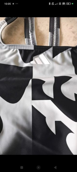 Bañador Adidas Negro y Blanco