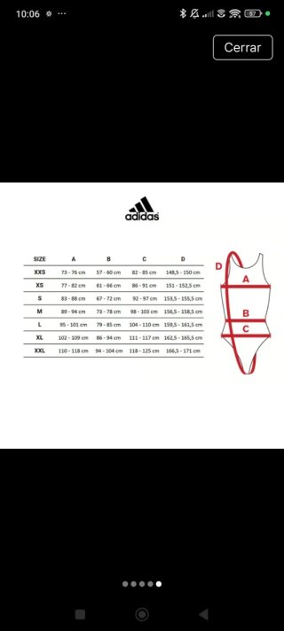 Bañador Adidas Negro y Blanco