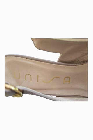 Zapatos Unisa Talla 41 Tacón Beige