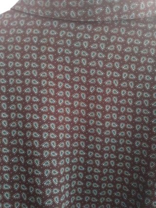 Camisa Punto Roma verde Estampada