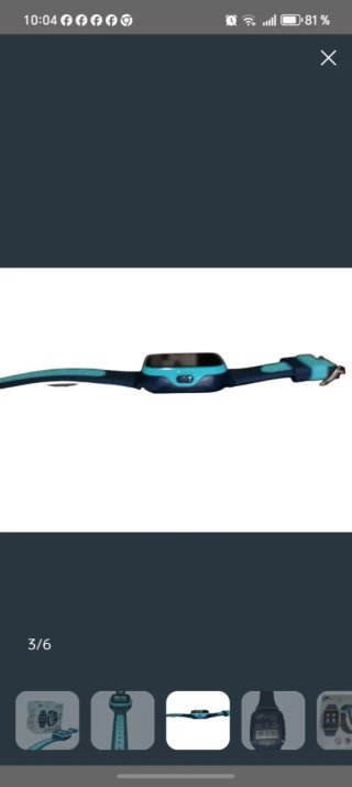 Reloj Leotec para niños GPS