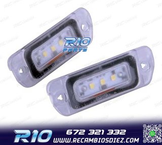 LUCES MATRÍCULA LED PARA MERCEDES CLASE ML W164 05-08