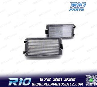 LUCES DE MATRÍCULA LED SEAT 97-09
