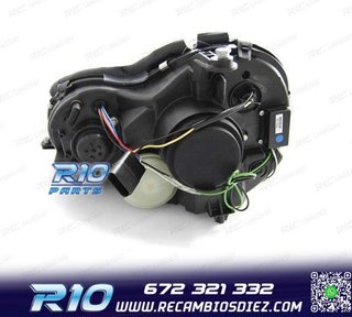 FAROS MERCEDES CLASE CLK W209 02-09 LUZ DIURNA FONDO CROMO