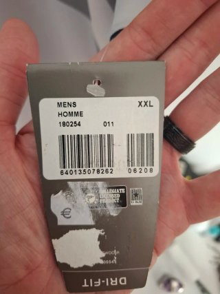 PSG Nike Opel Touré 21 XXL BNWT Gris