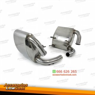SILENCIOSO INOX PARA PORSCHE 911 MODELO 996