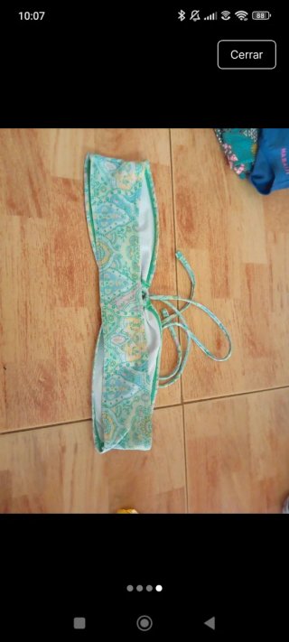 Parte de arriba bikini estampado