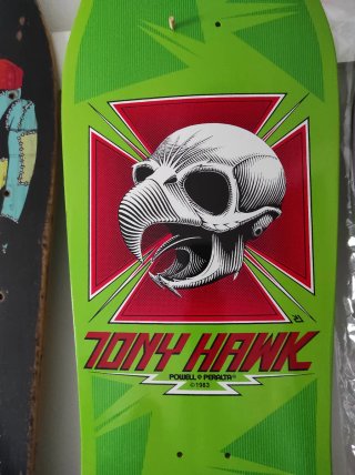 Tabla Tony Hawk Powell Peralta Firmada