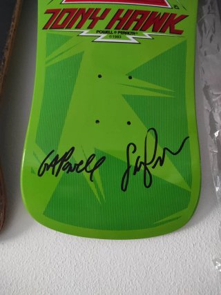 Tabla Tony Hawk Powell Peralta Firmada