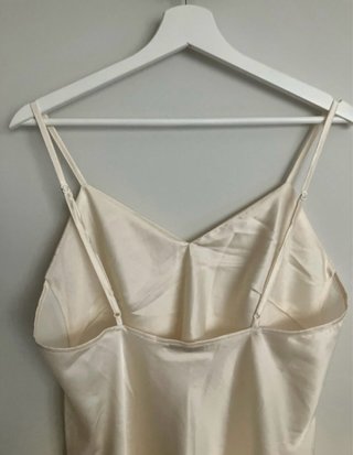 Camisón Satén Zara Home Champagne T M