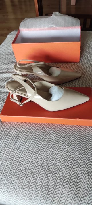 Zapatos de vestir mujer beige