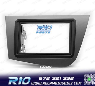 MARCO RADIO 2 DIN GRIS PARA SEAT LEON 05-12