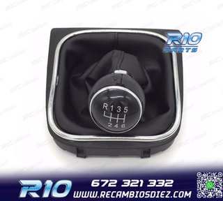 POMO CON FUNDA 6 VELOCIDADES PARA VOLKSWAGEN VW GOLF 5 GOLF