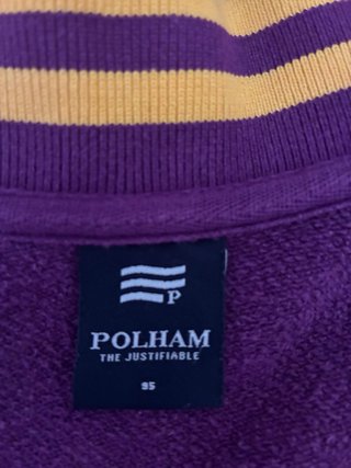 Cazadora Polham Unisex Talla M Morado/Blanco